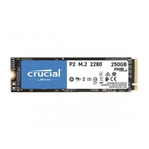 SSD disk Crucial P2 500GB M.2 NVMe PCIe Gen3x4  | CT500P2SSD8